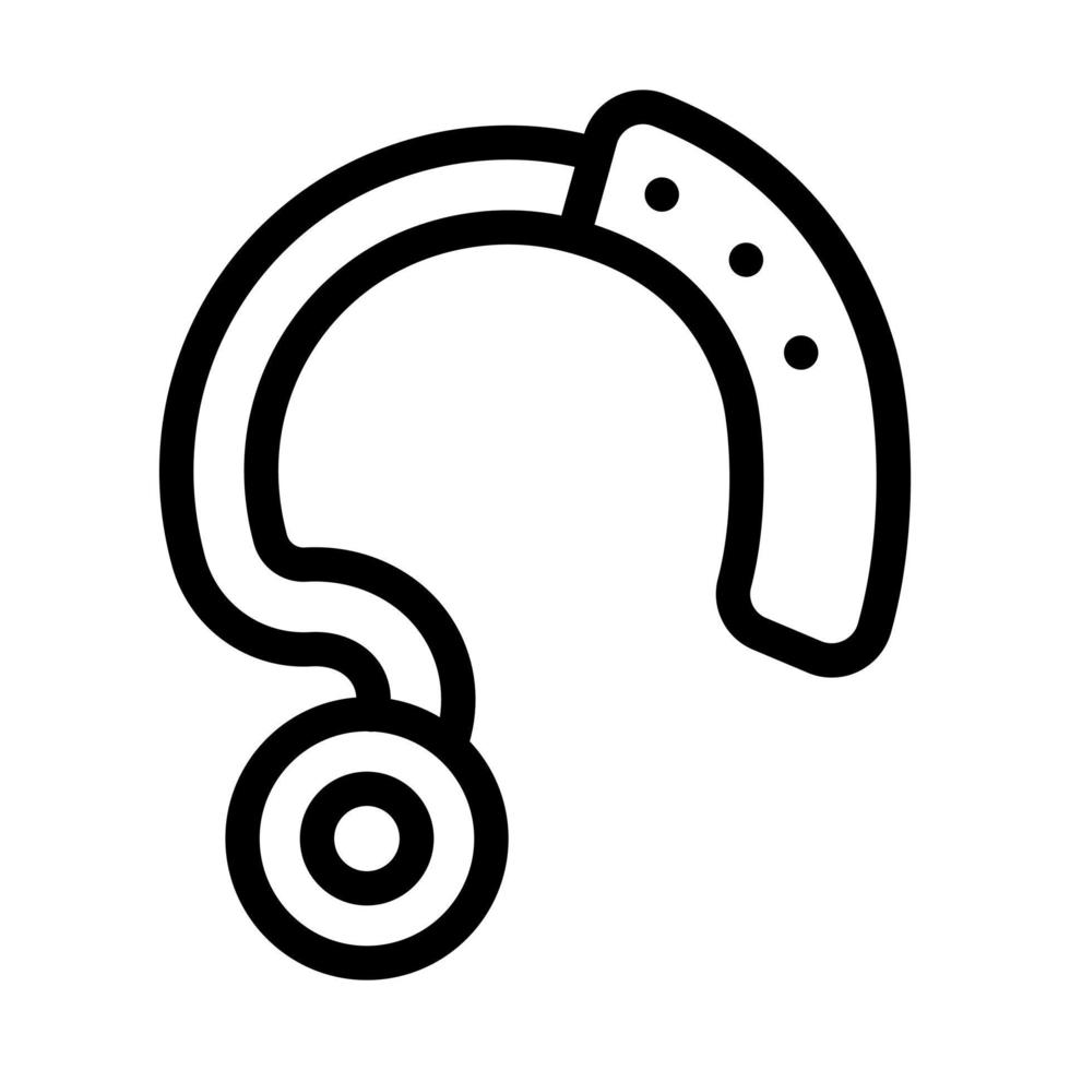 Hearing Aid Icon Design vector