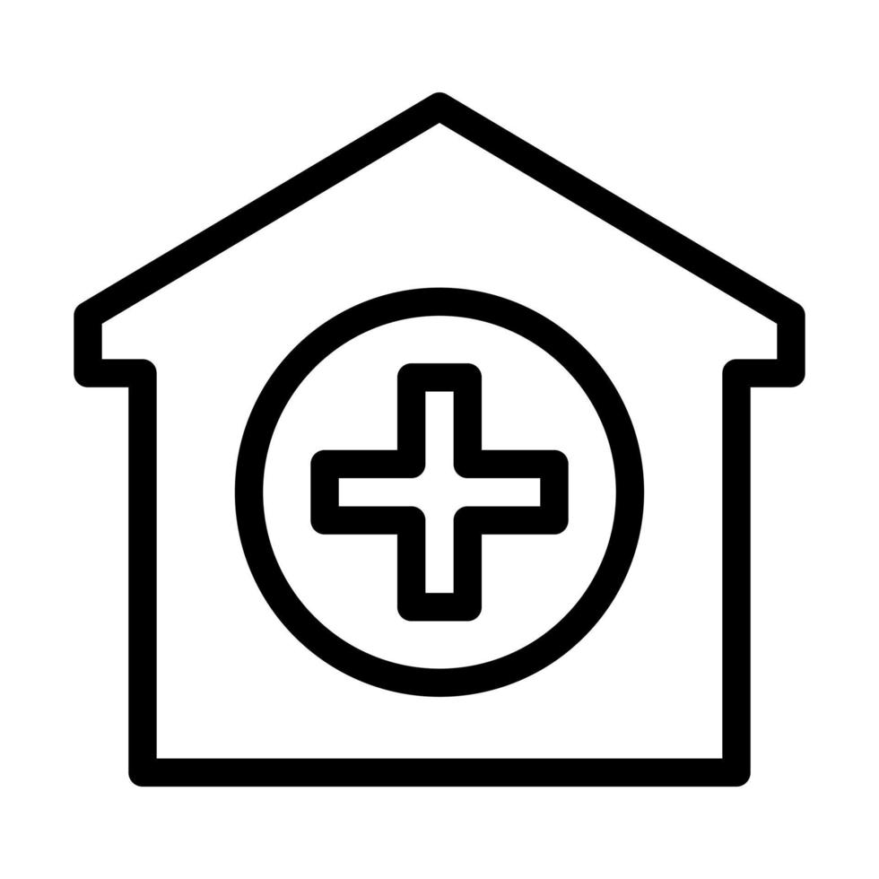 Nursing Home Icon Design vector