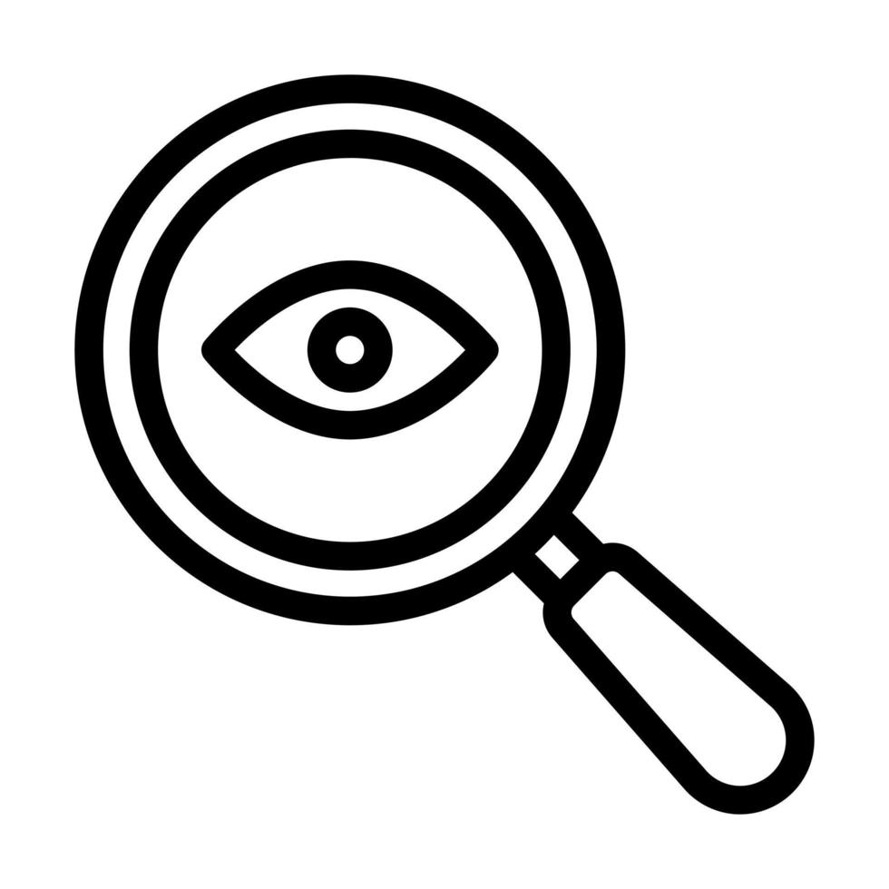 Eye Test Icon Design vector