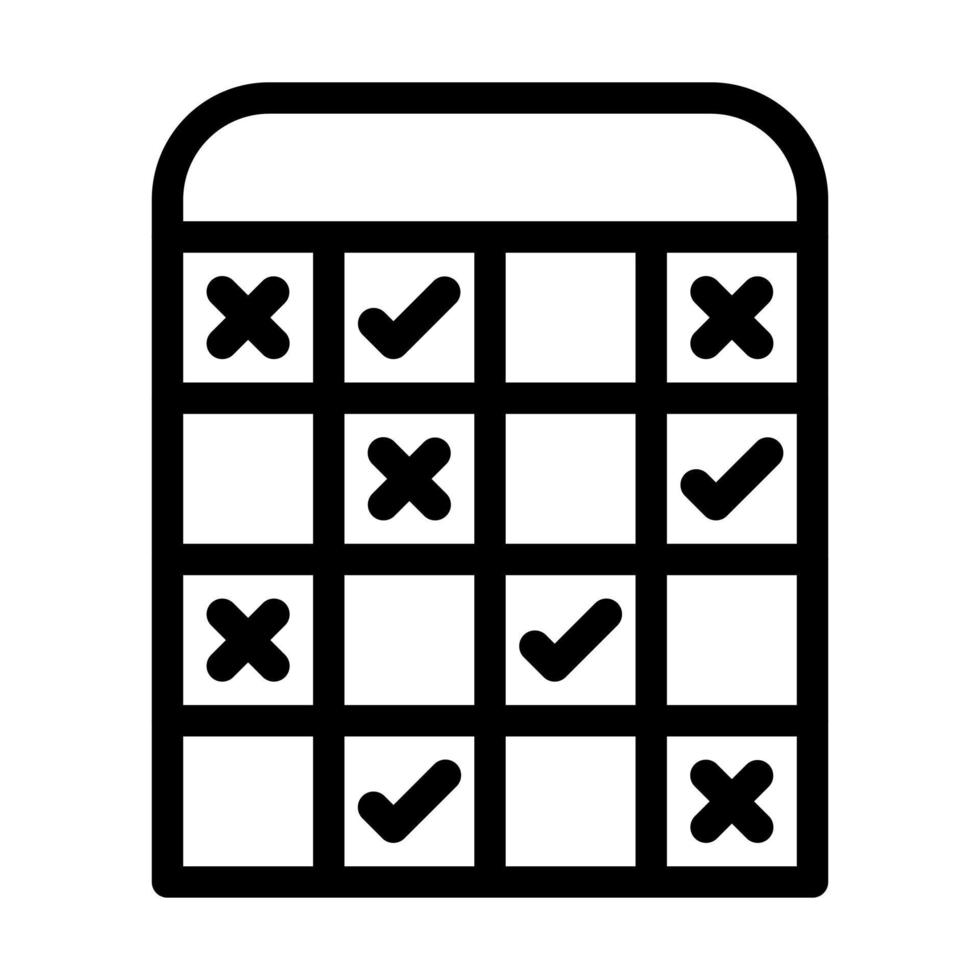 Bingo Icon Design vector