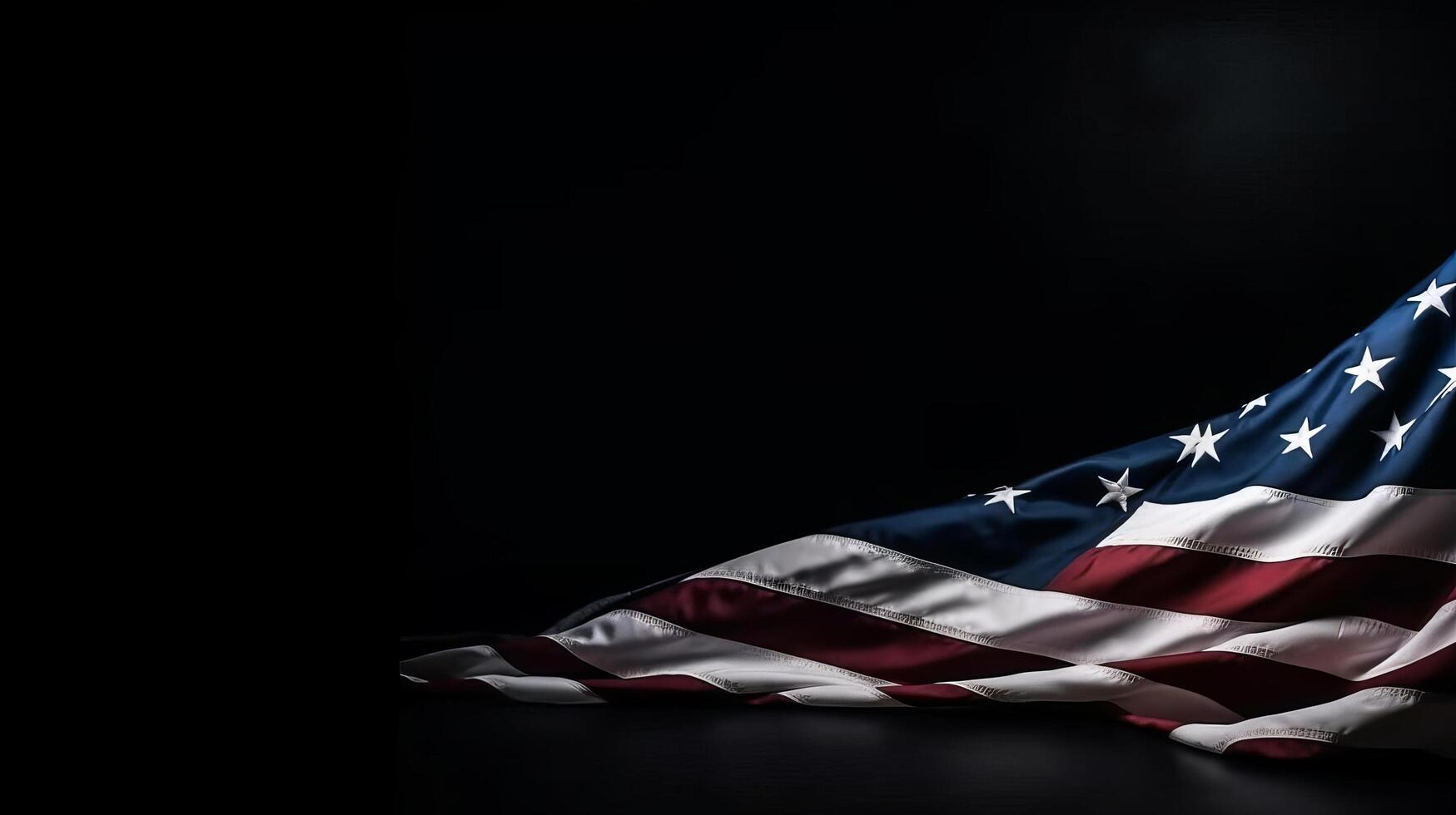 USA flag background. Illustration photo
