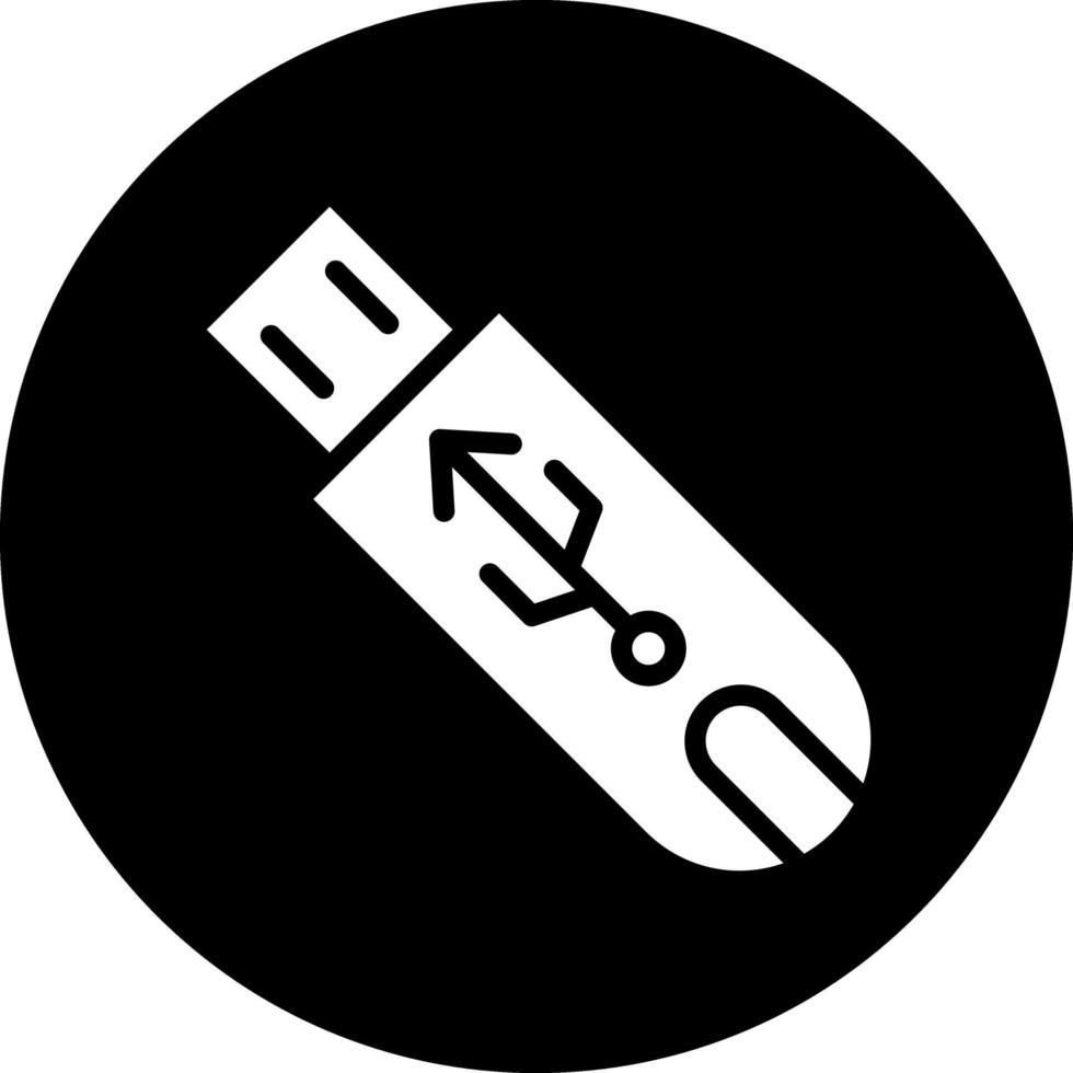 Flash Disk Vector Icon Design