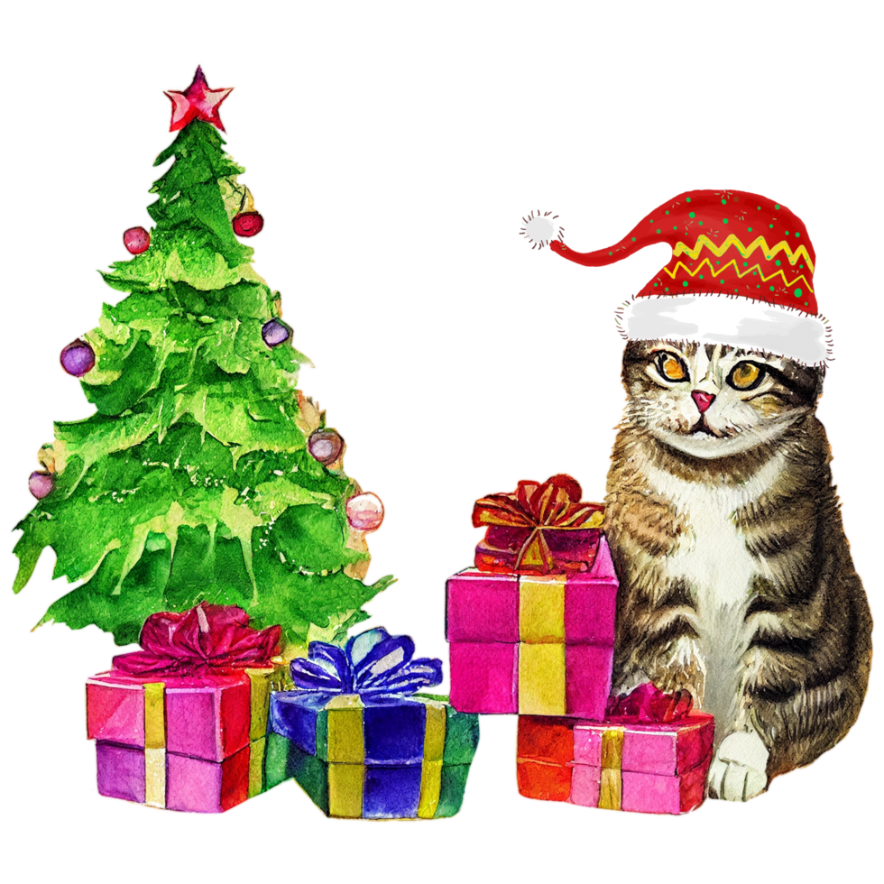 Christmas Cute Cats png