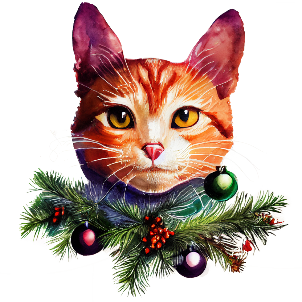 Christmas Cute Cats png