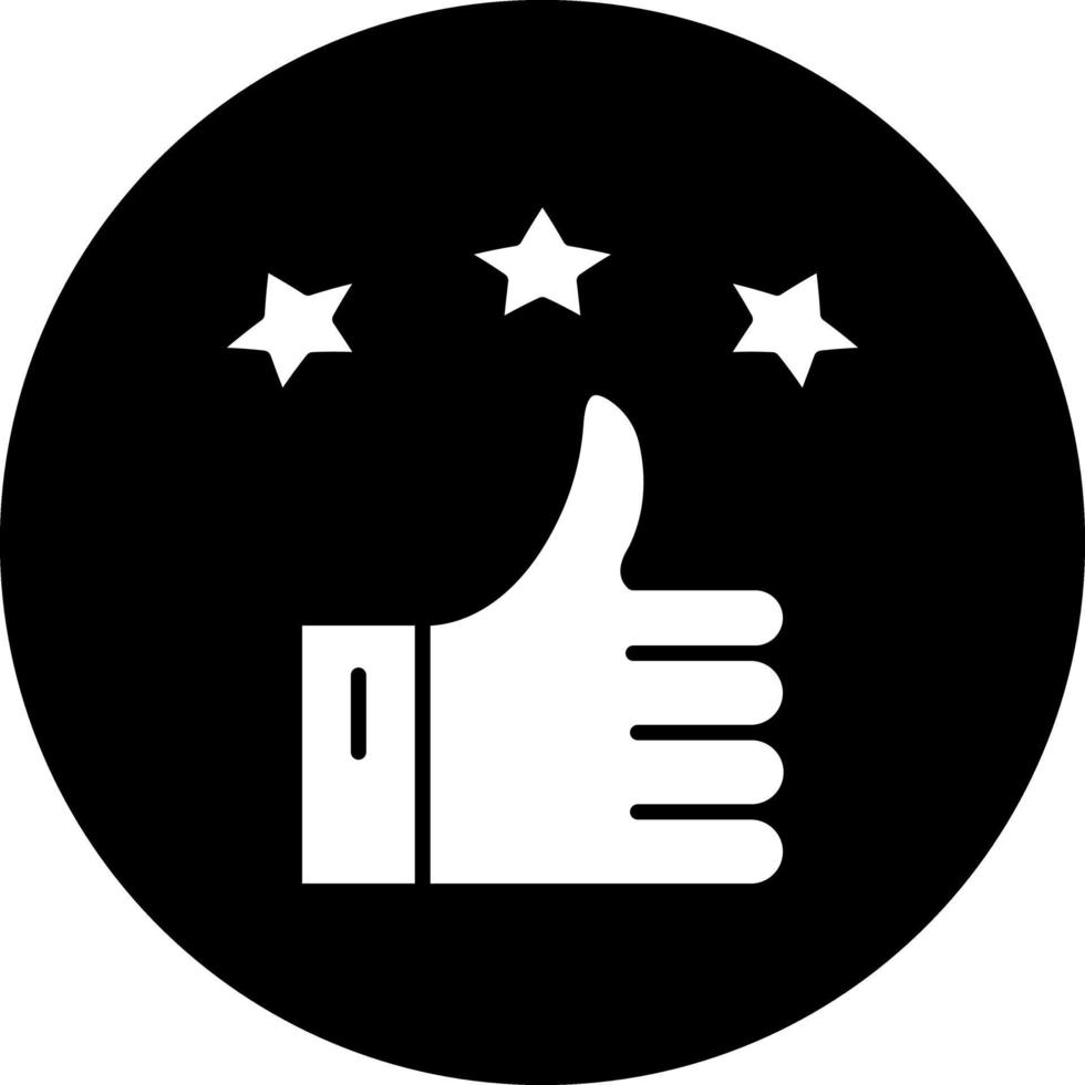 Satisfaction Vector Icon Design