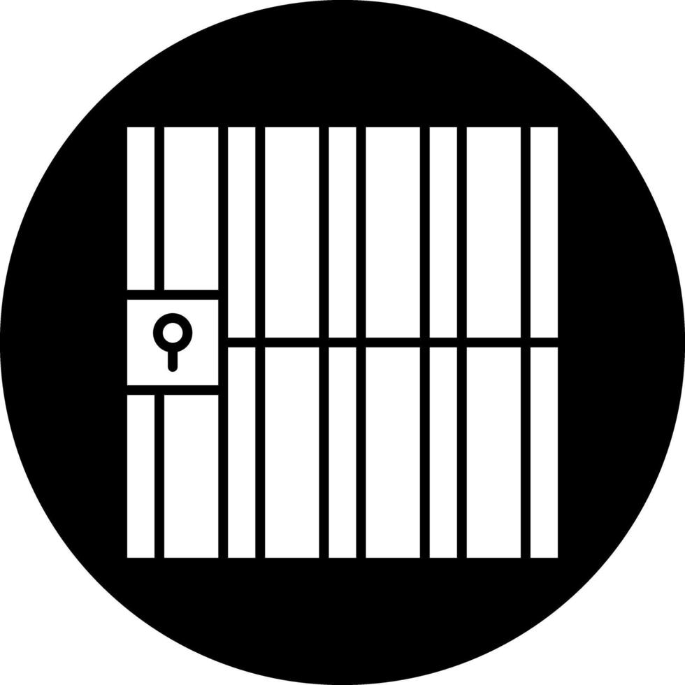 Jail Vector Icon Design
