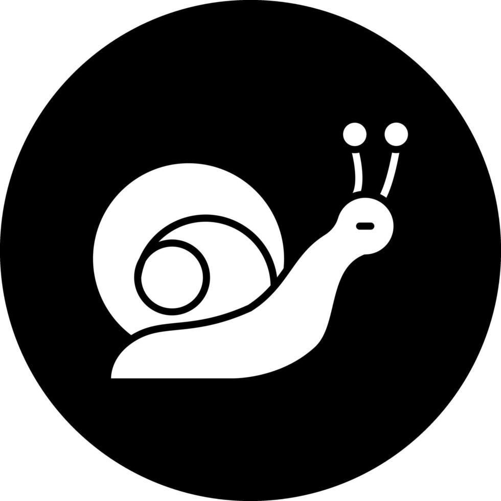 caracol vector icono diseño