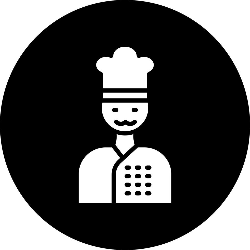 diseño de icono de vector de chef