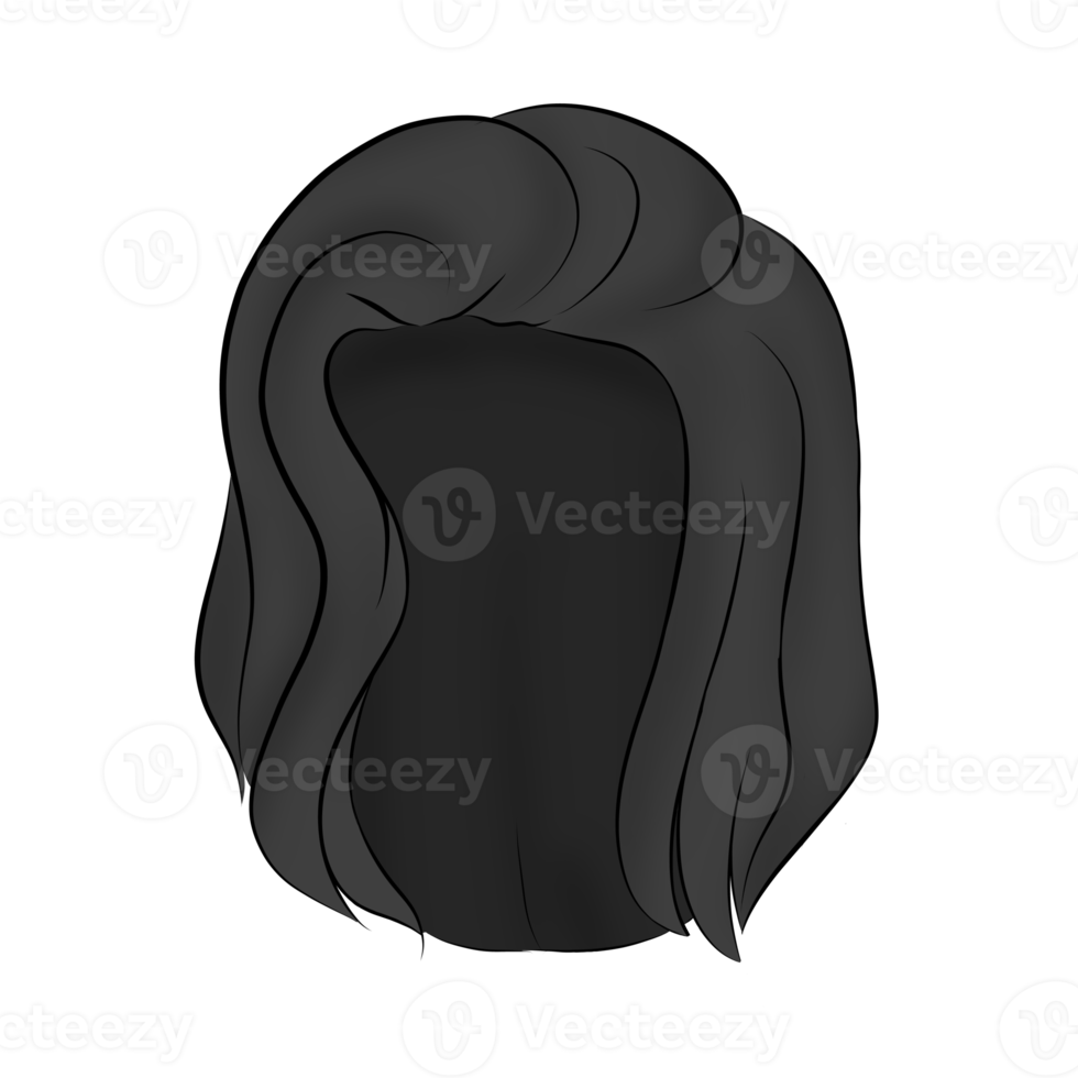 hair human body part cartoon illustration png