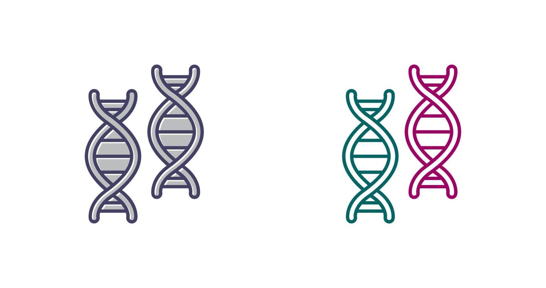 DNA Unique Vector Icon