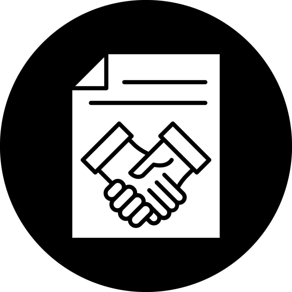 Agreement Vector Icon Design