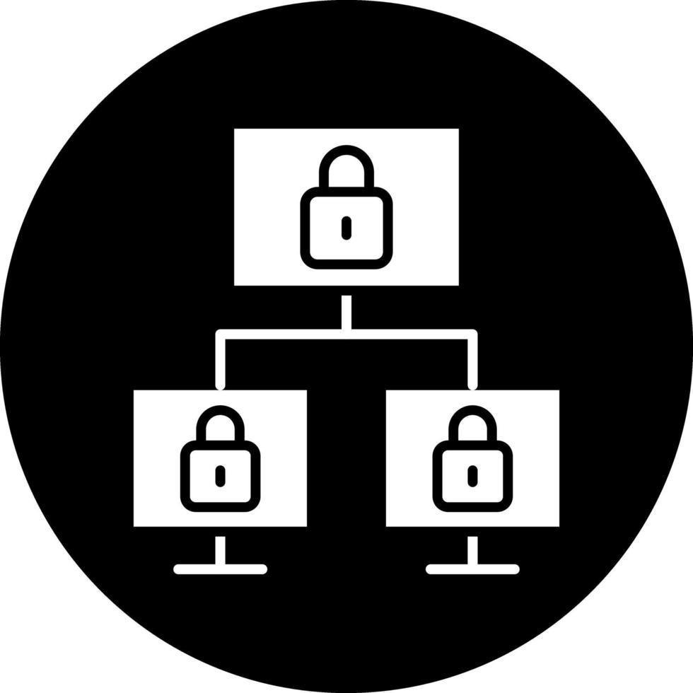 Private Network Vector Icon Design