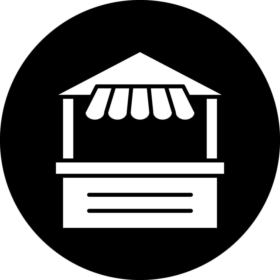 Stall Vector Icon Design