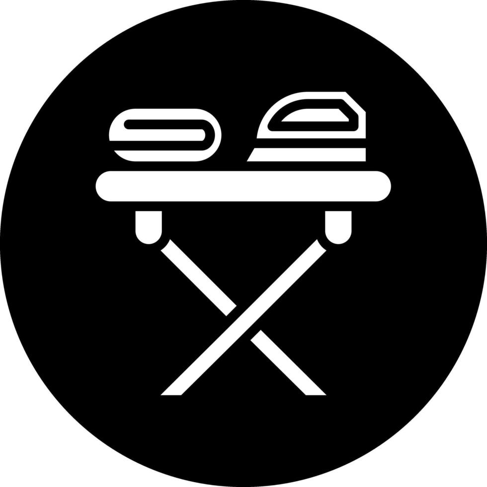 Ironing Board Vector Icon Design