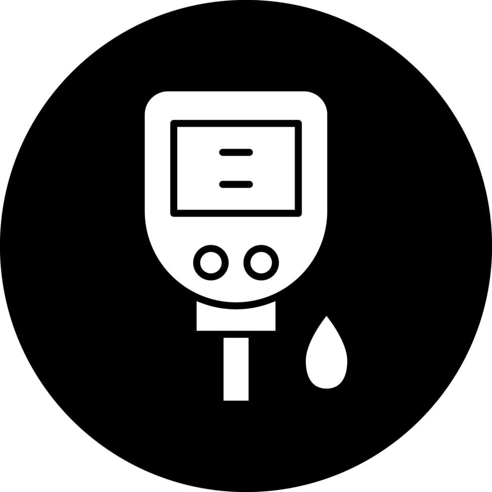 Diabetes Test Vector Icon Design