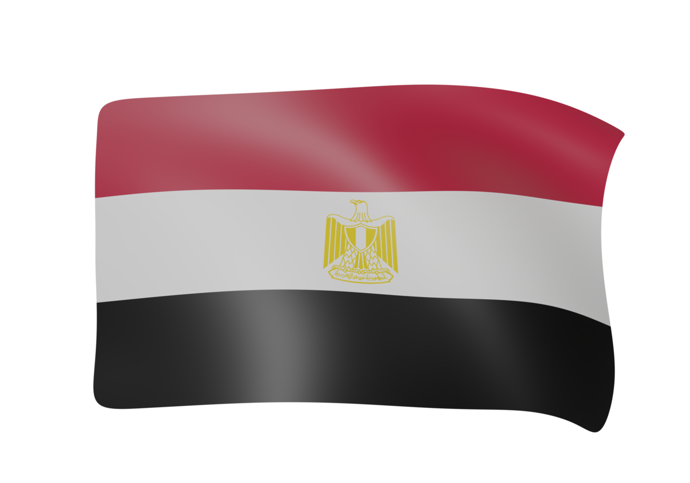 waving flag 3d png