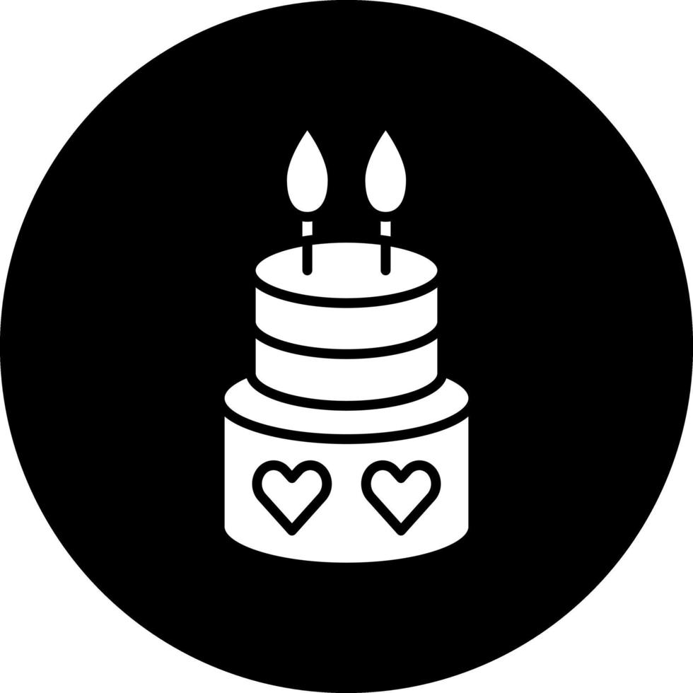 Cake Vector Icon Design