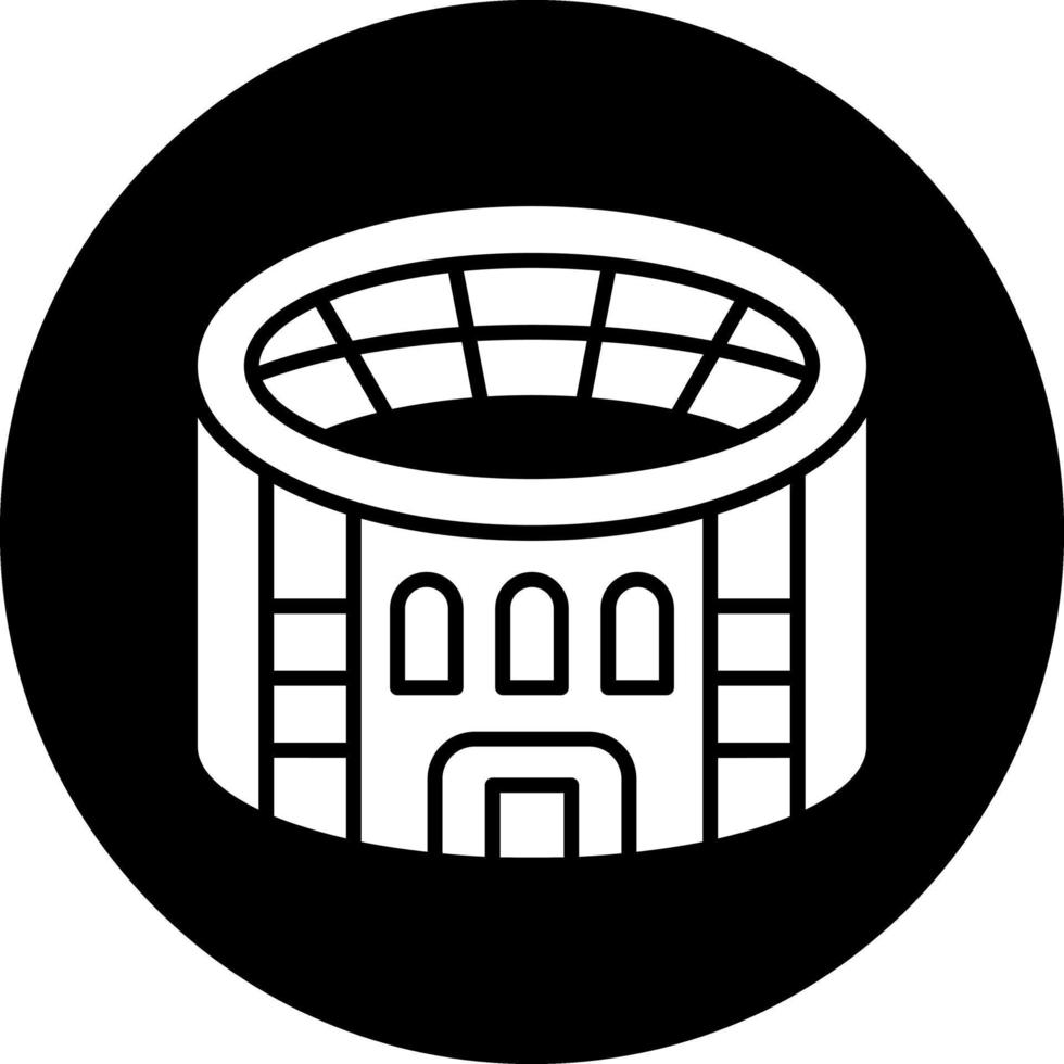 diseño de icono de vector de estadio