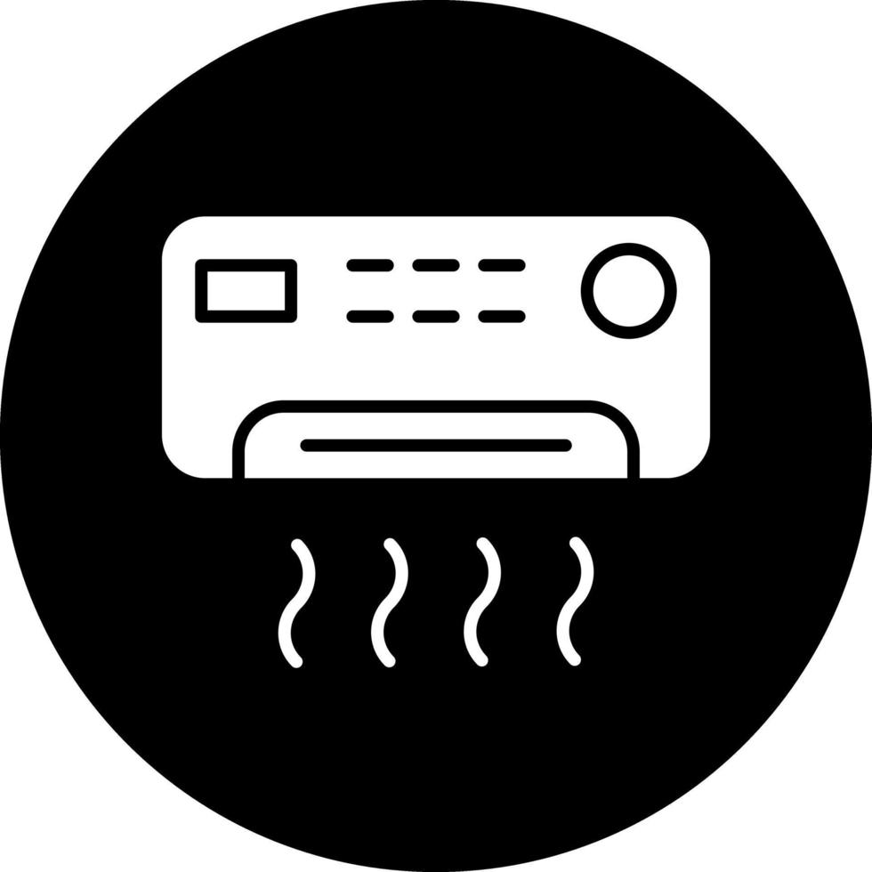 Air Conditioner Vector Icon Design