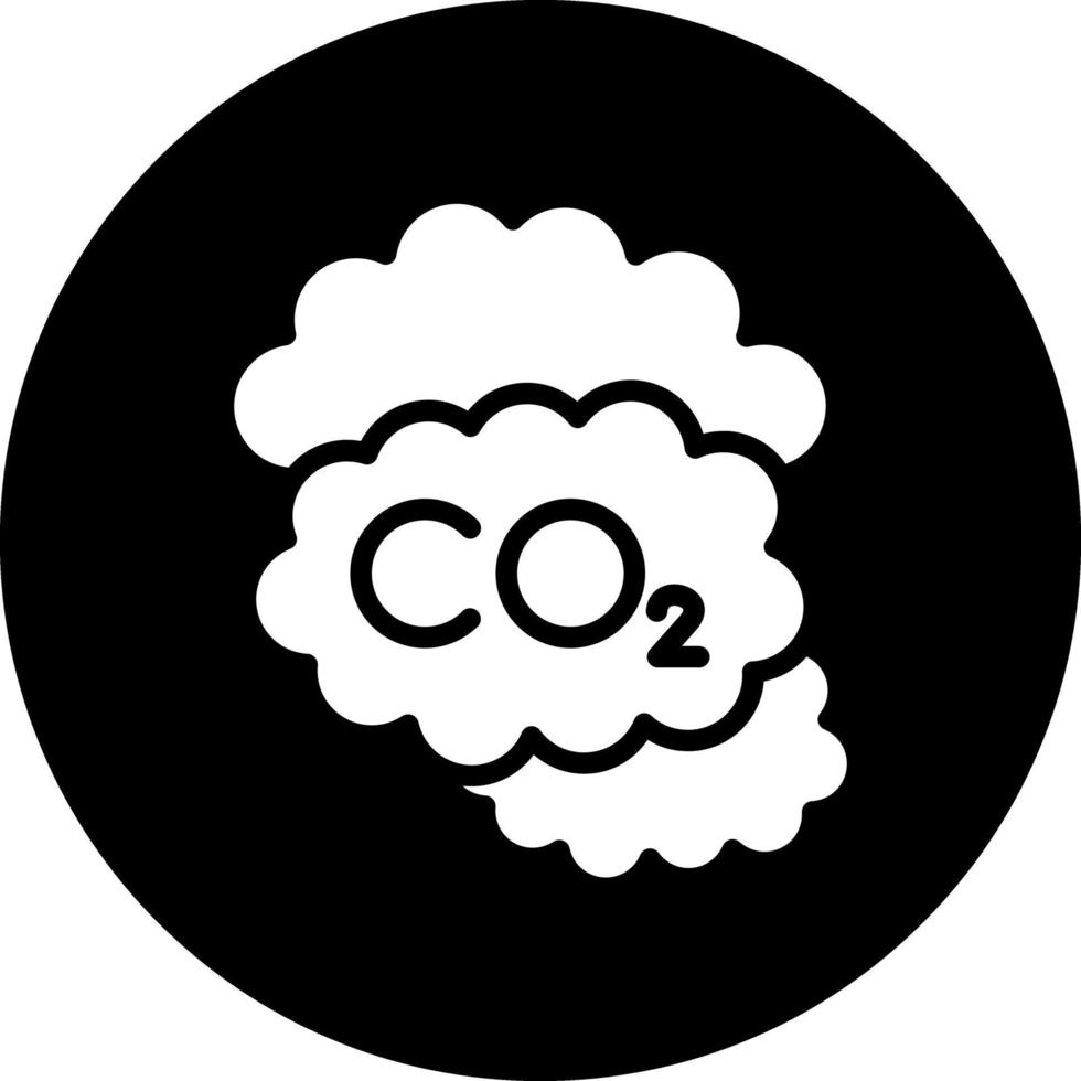 Carbon dioxide Vector Icon Design