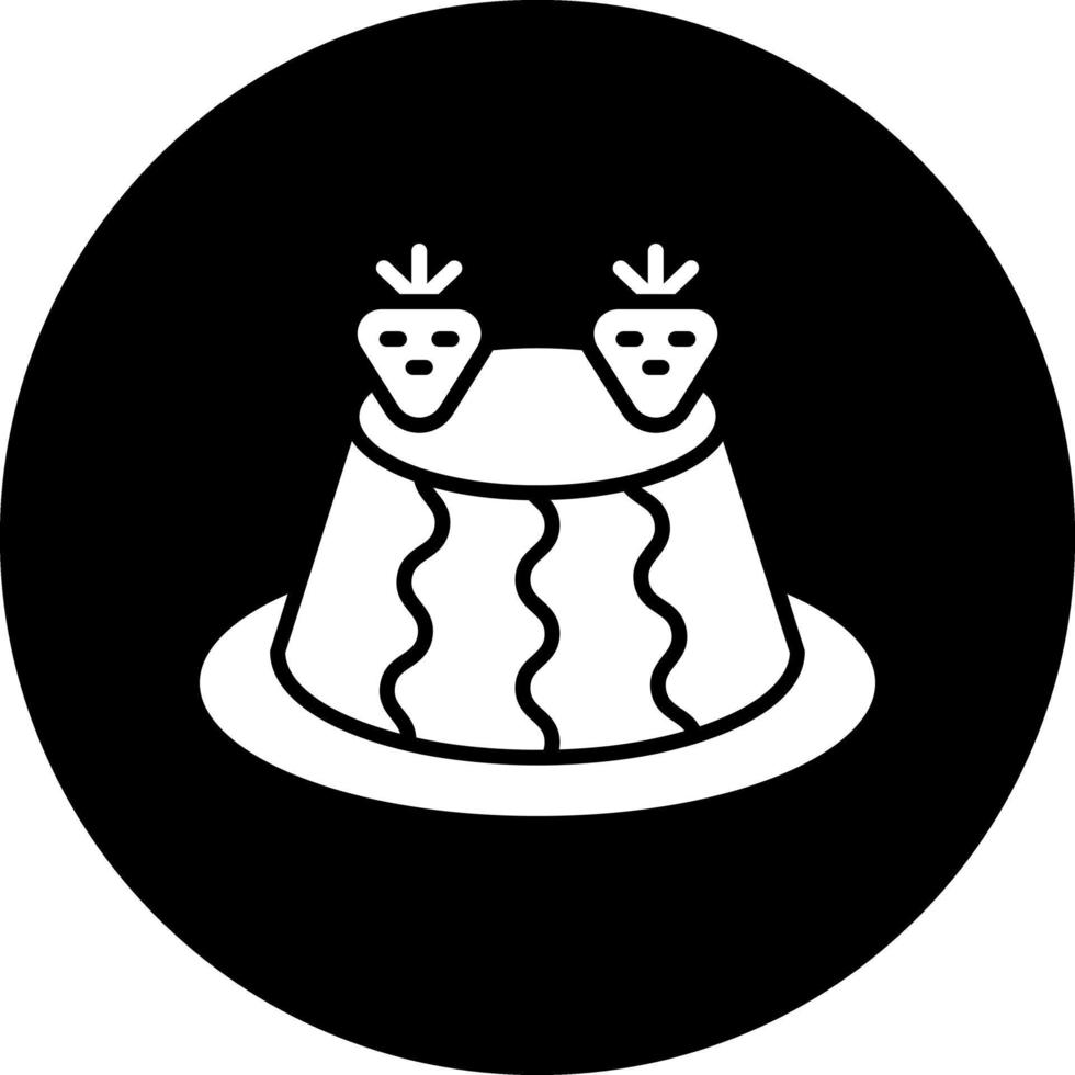 Pudding Vector Icon Design