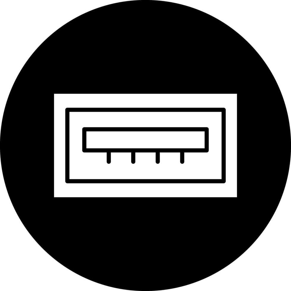 USB port Vector Icon Design
