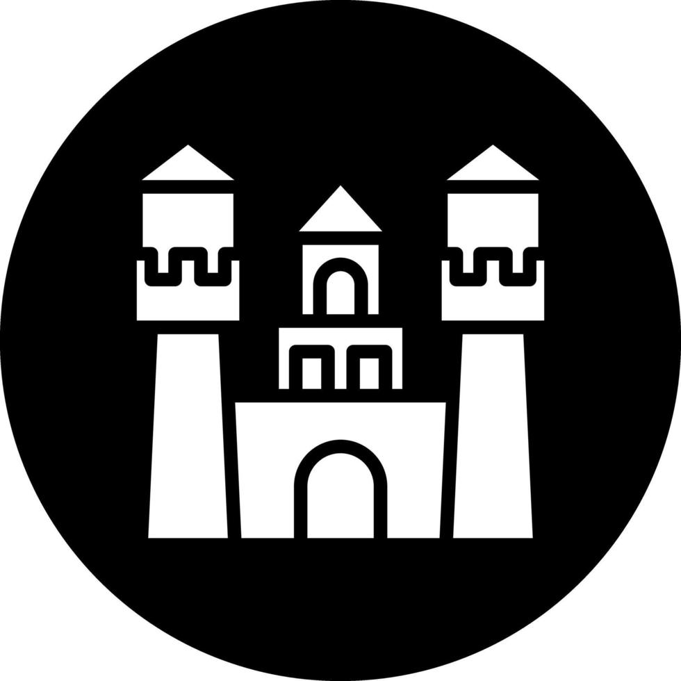 Castle Vector Icon Design