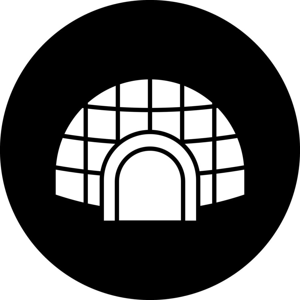 Igloo Vector Icon Design
