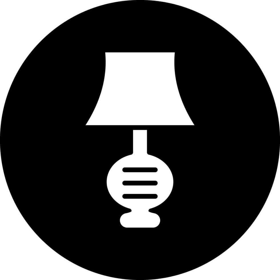 Lamp Vector Icon Design