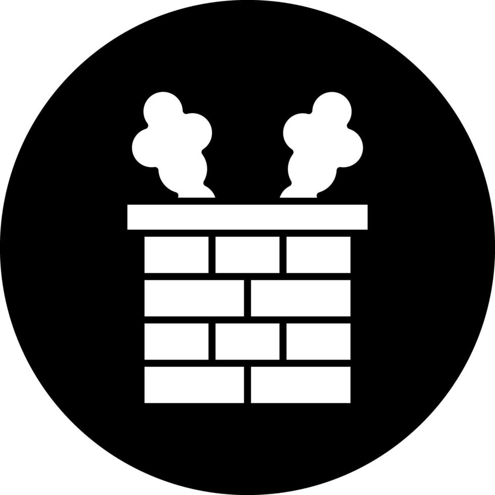 Chimney Vector Icon Design