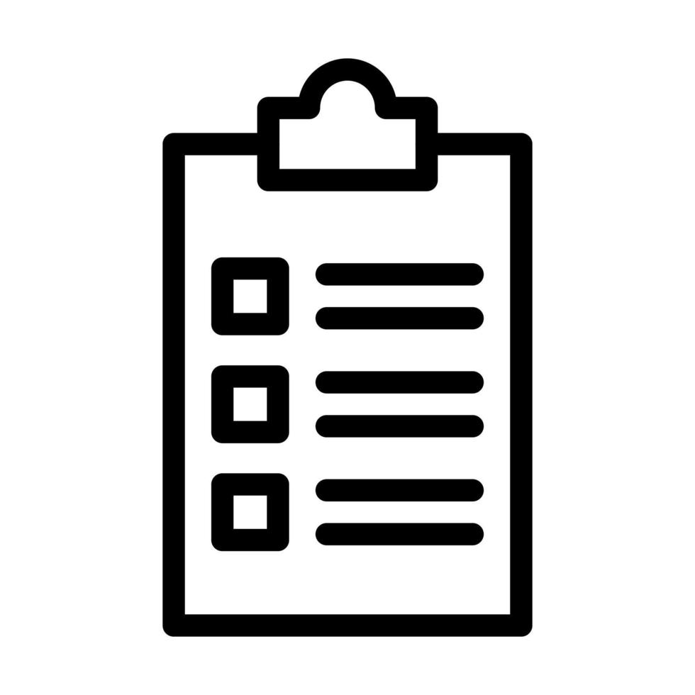 Task Report Icon Design vector
