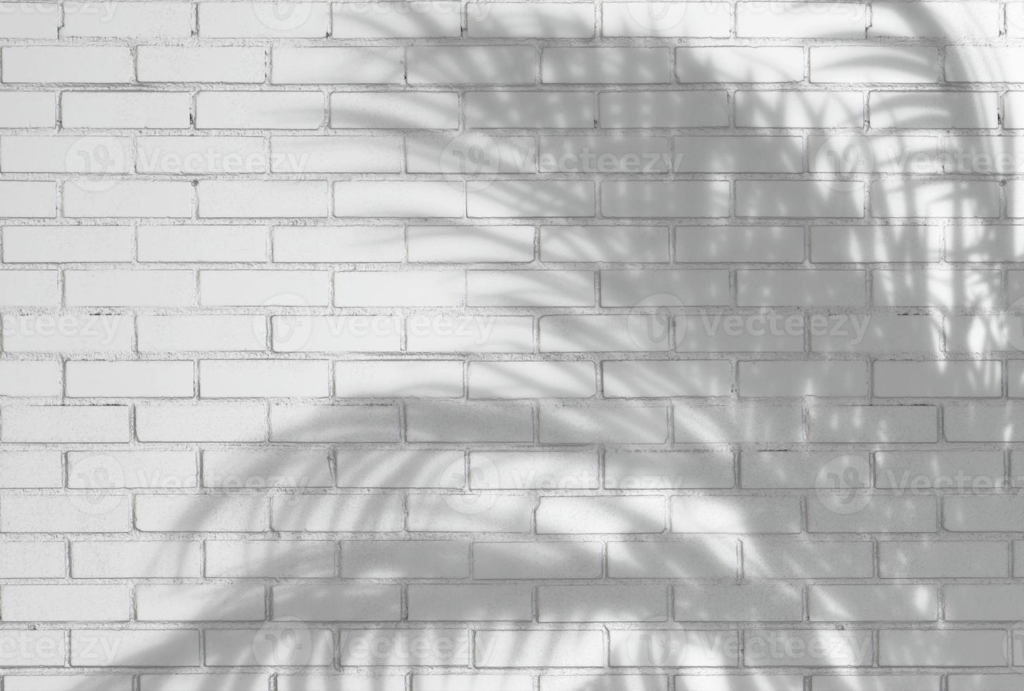 White brick wall photo