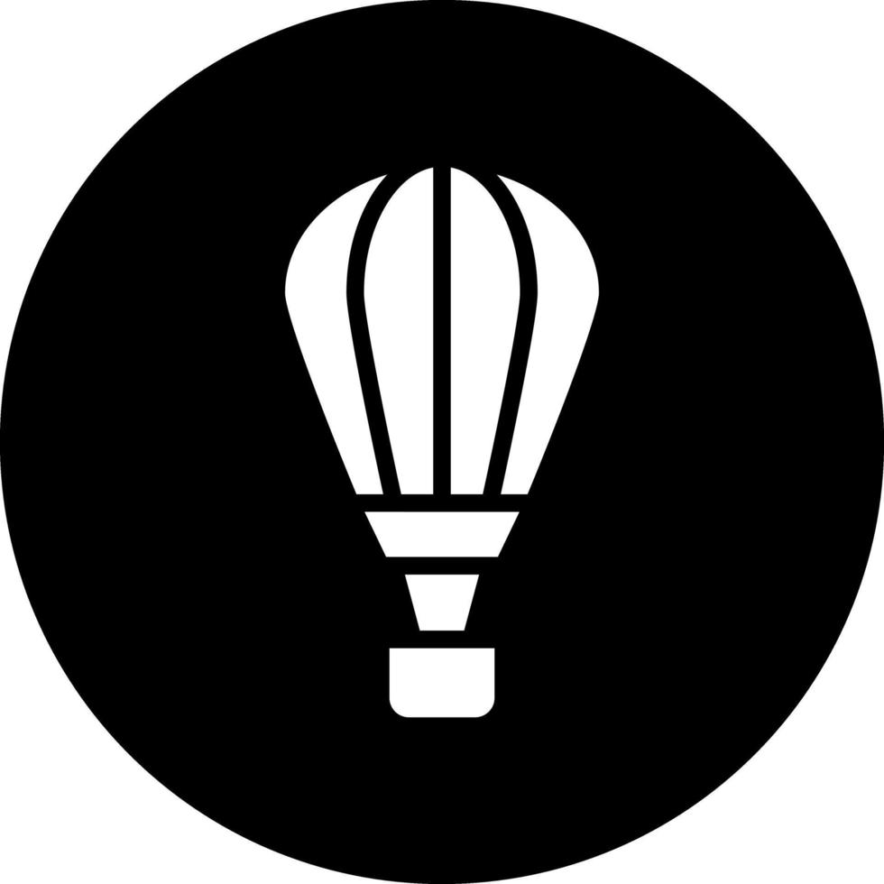 Air Balloon Vector Icon Design