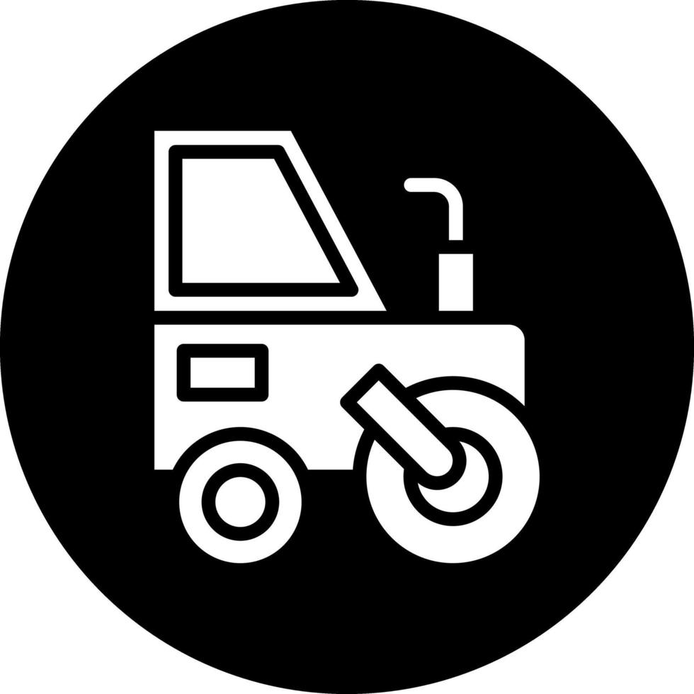 diseño de icono de vector de rodillo de carretera