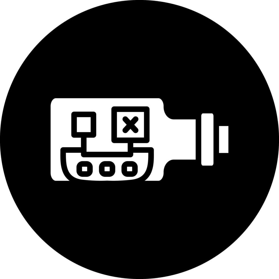 Ship Bottle Vector Icon Design