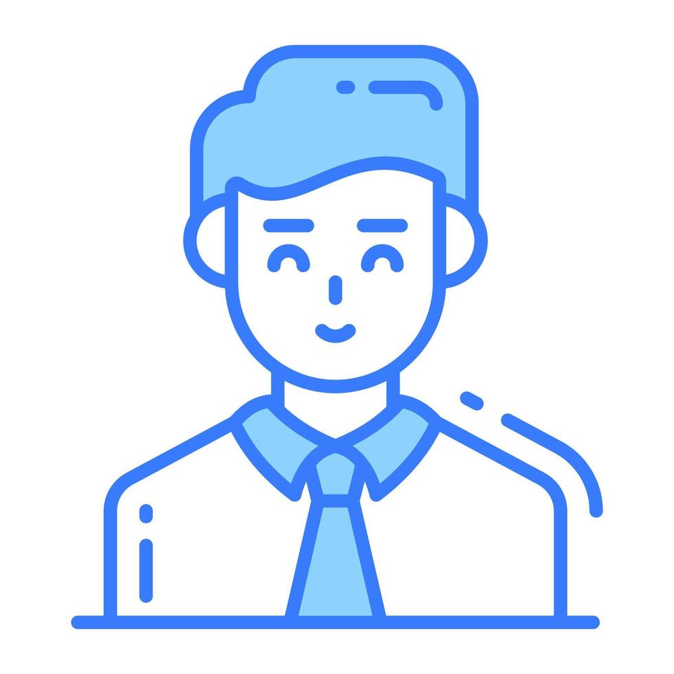 Manager vector design in modern and trendy style, premium icon