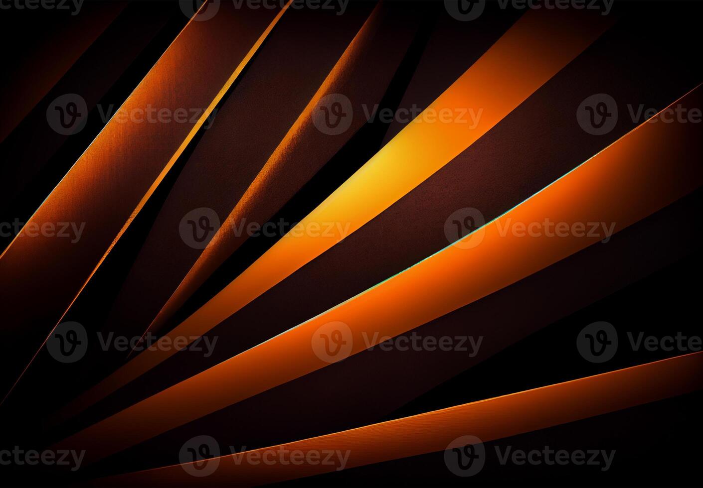 Abstract modern stripes lines on dark background - image photo