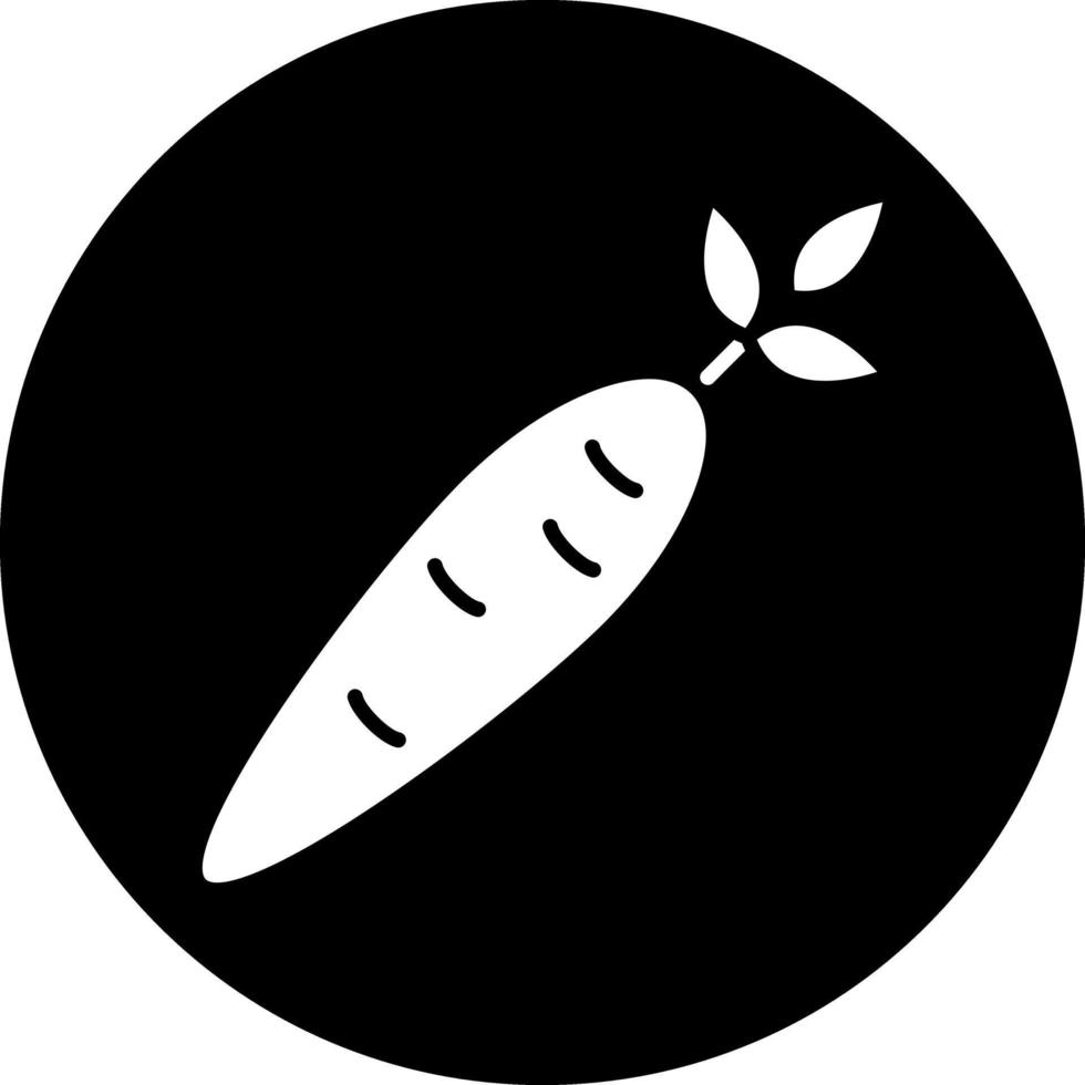 diseño de icono de vector de zanahorias