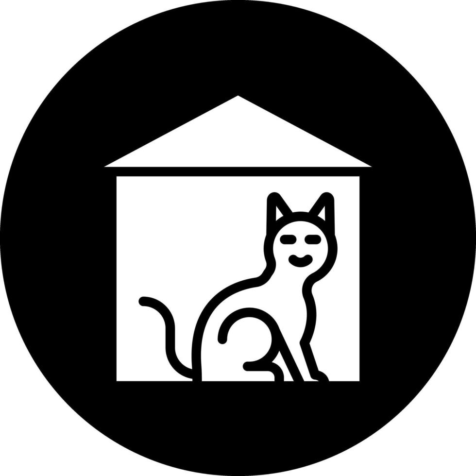 Pet House Vector Icon Design