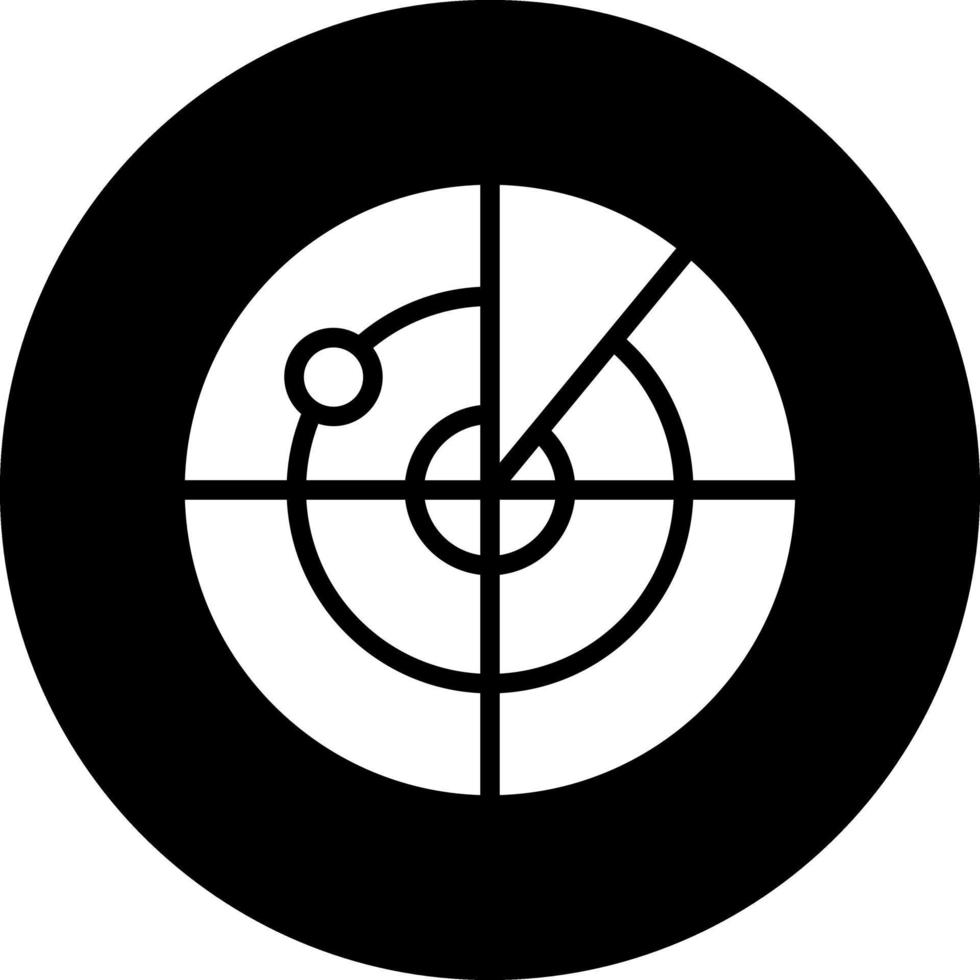 Radar Vector Icon Design