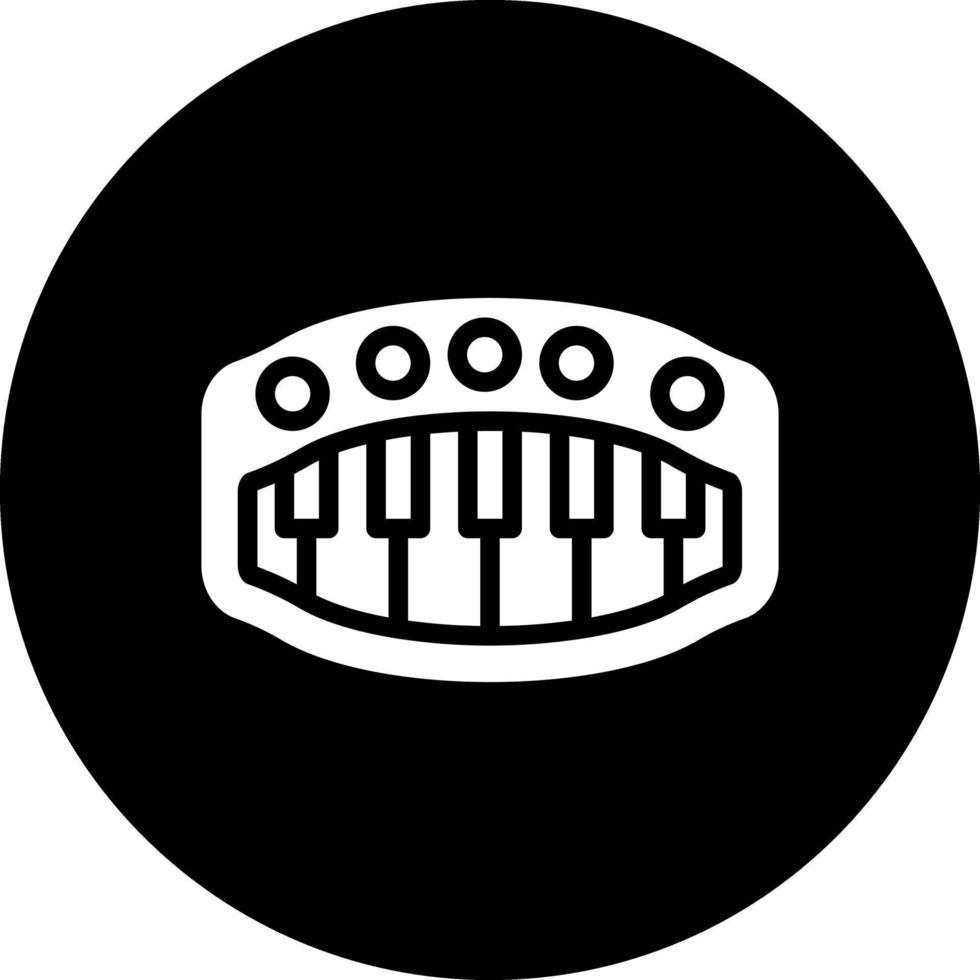 Piano Vector Icon Design