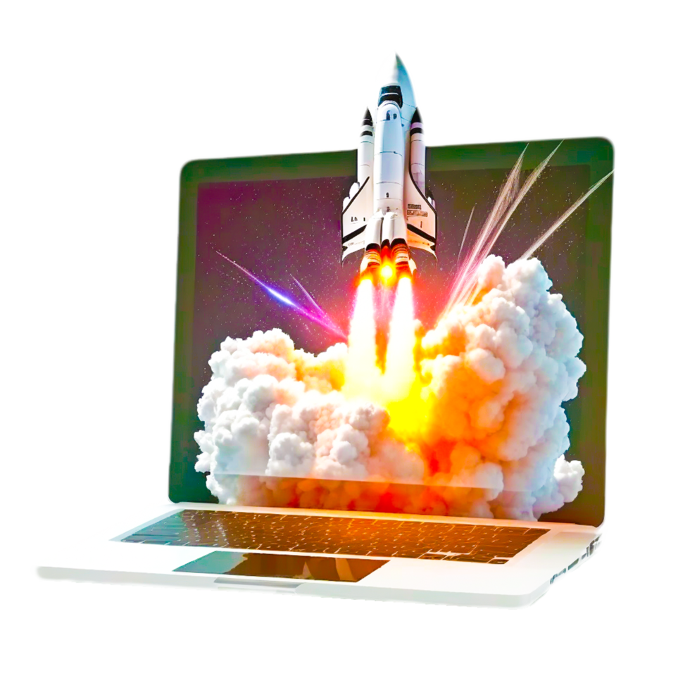 nave espacial transporte descolar realista 3d ícone png