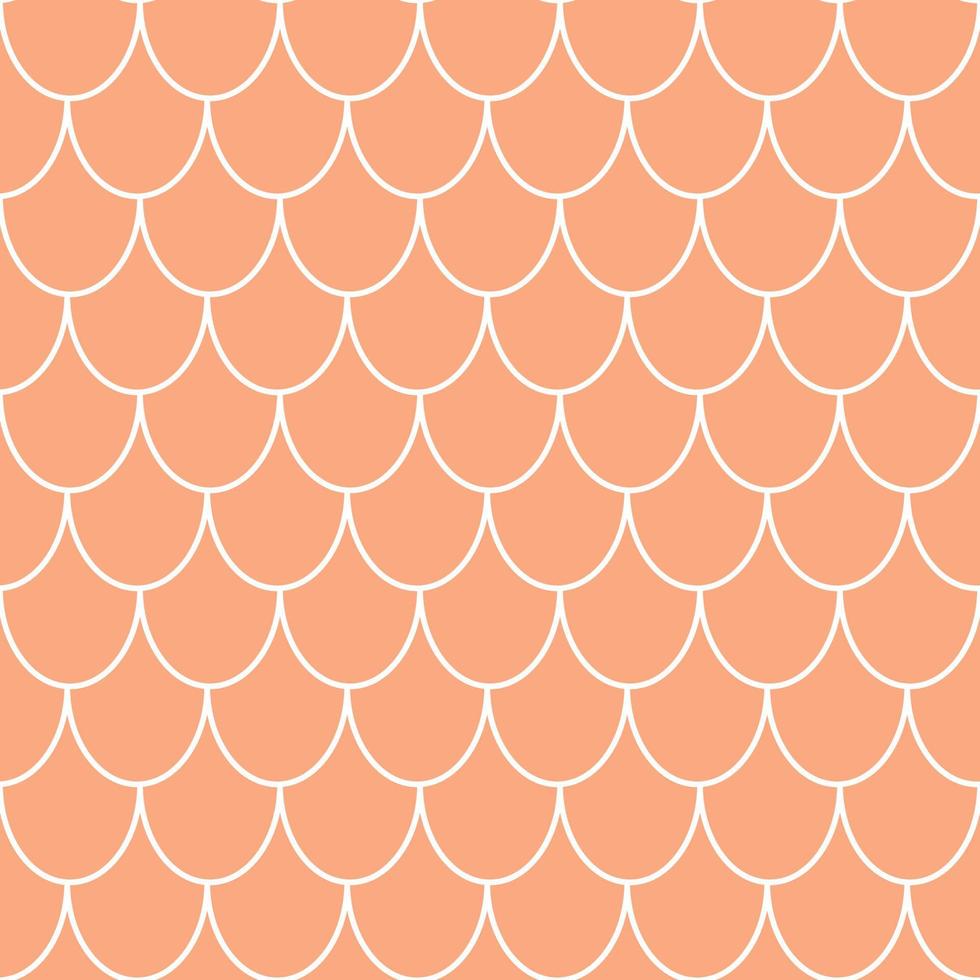 Fish scale seamless pattern vector
