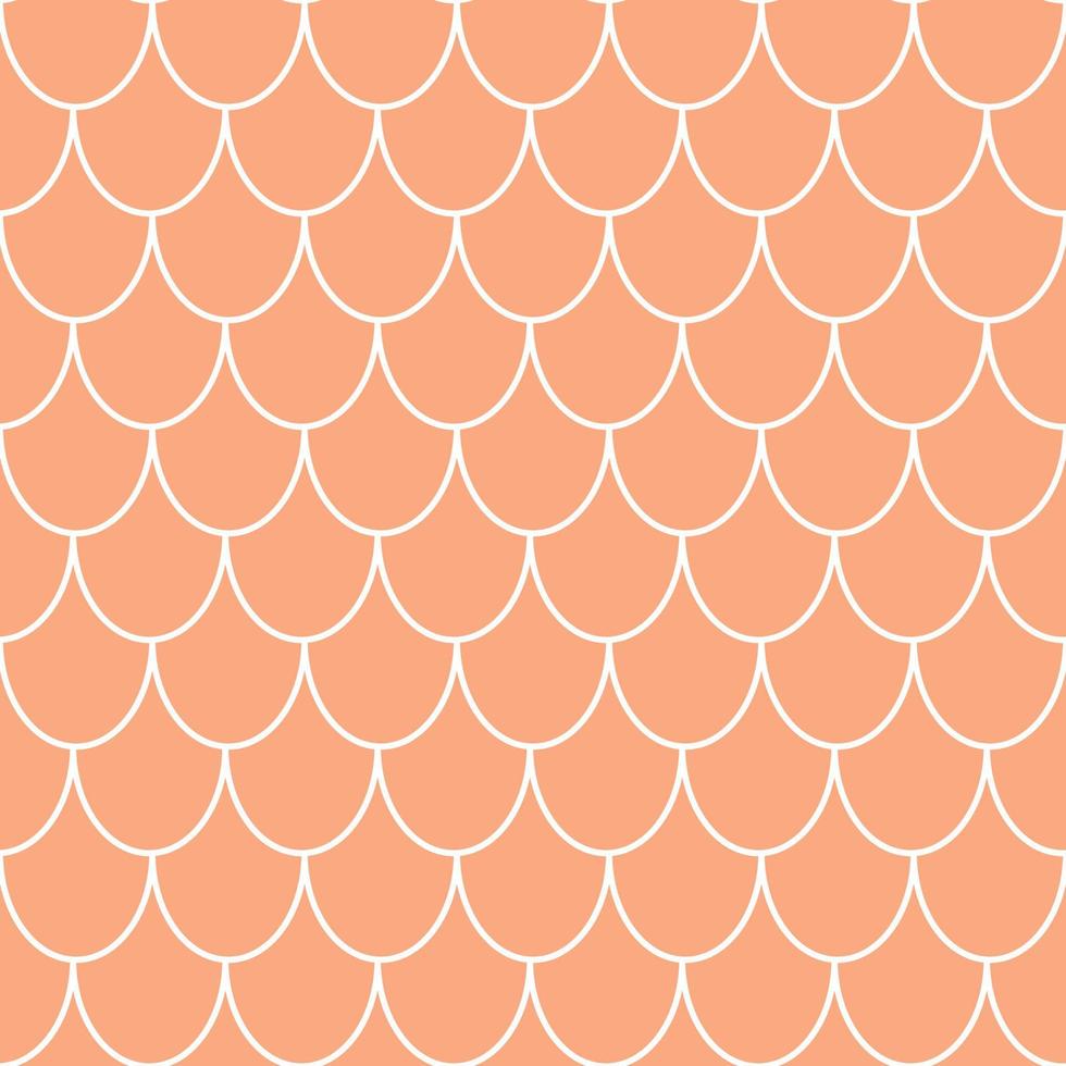 Fish scale seamless pattern vector