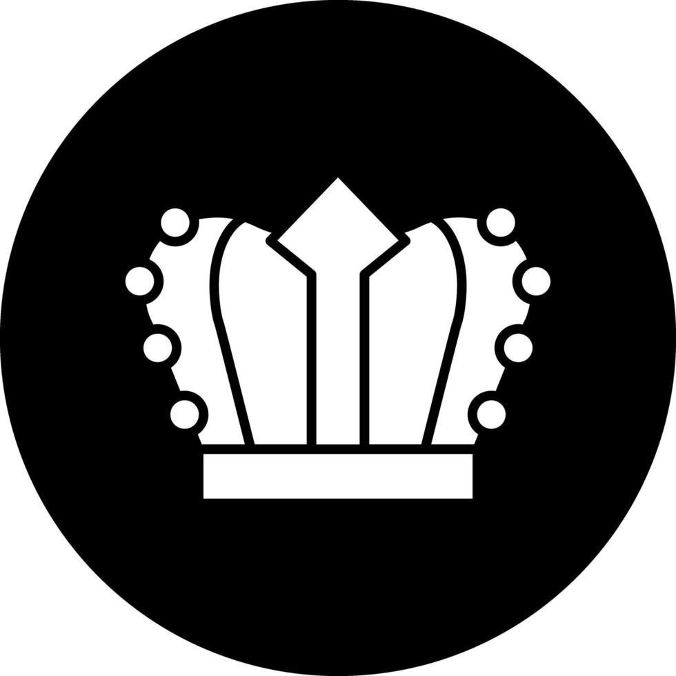 diseño de icono de vector de corona