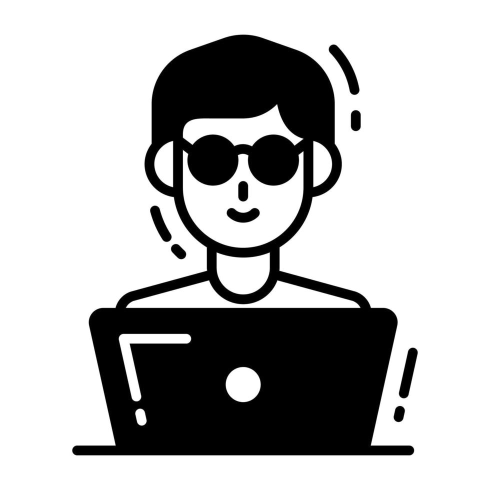 Premium vector design of programmer, professional worker avatar ...