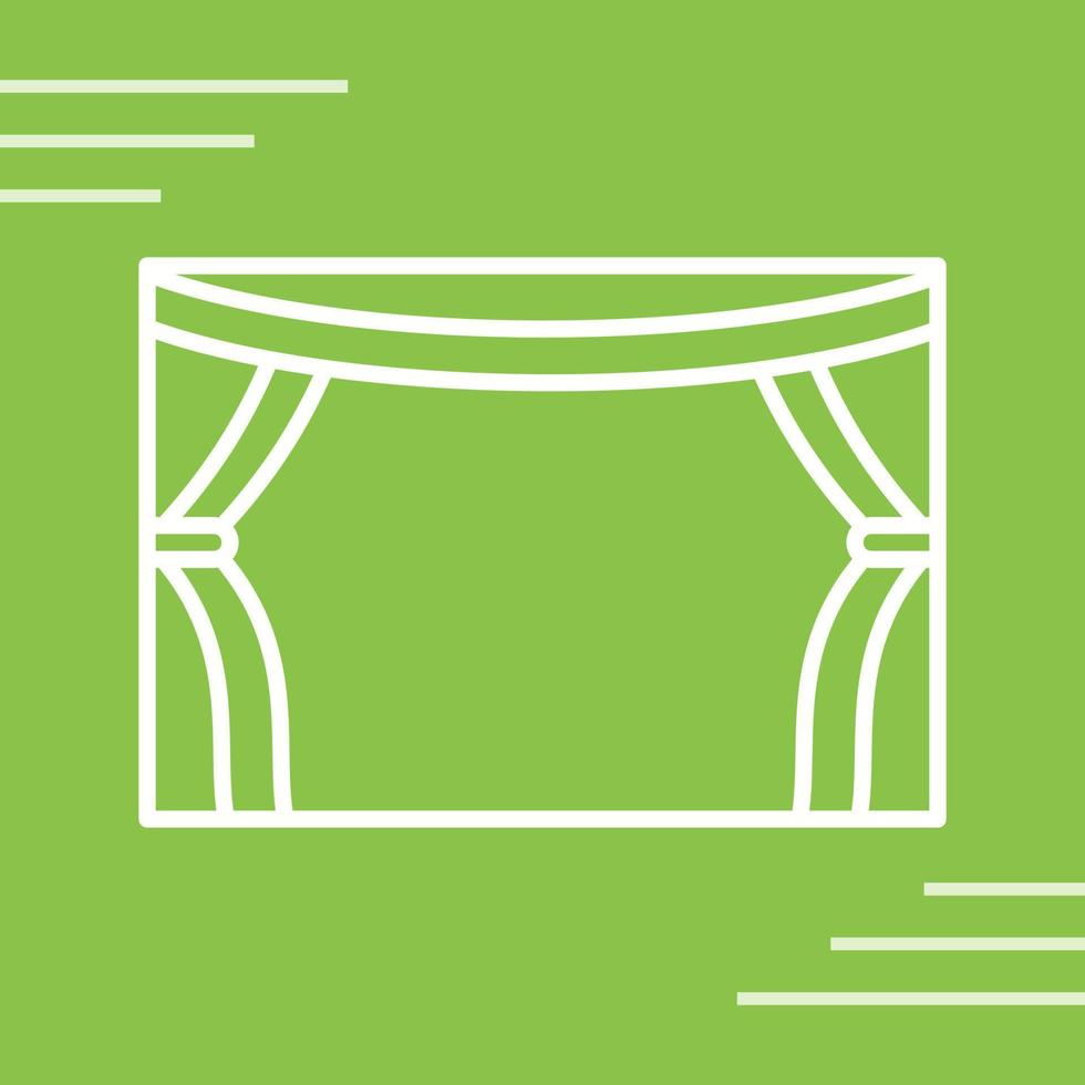Stage Vector Icon