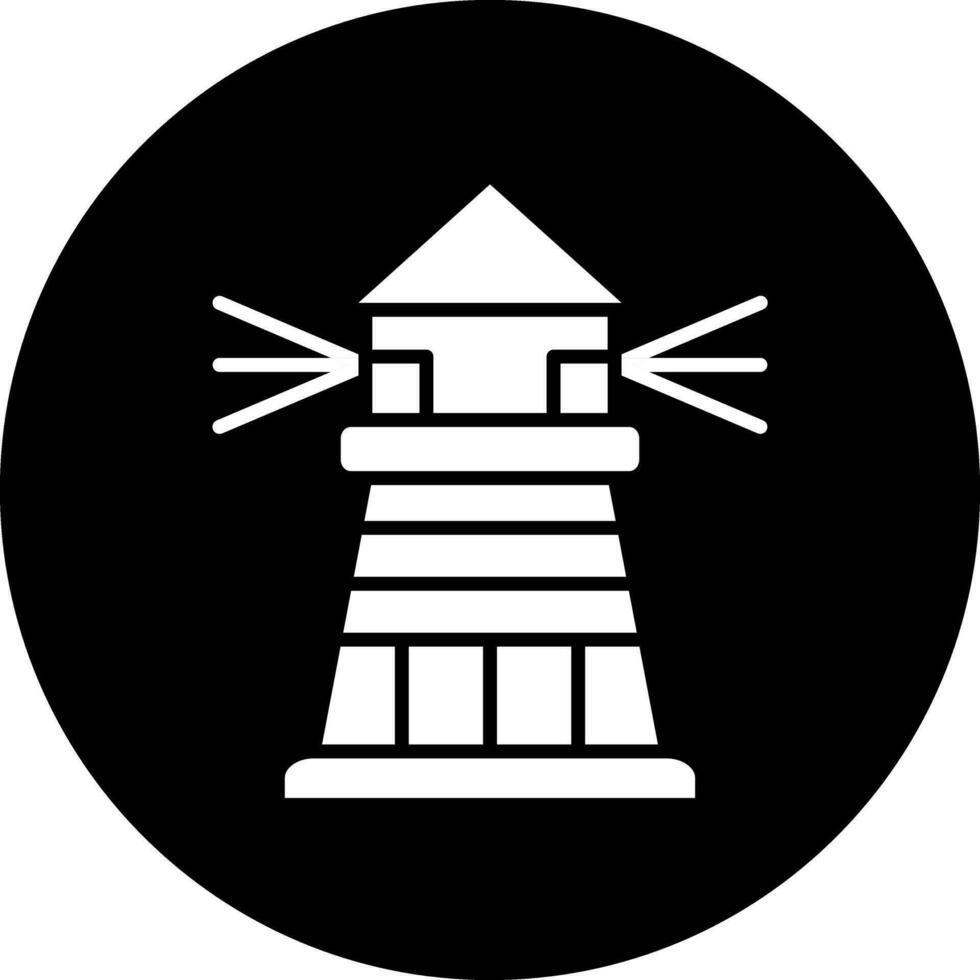 Lighthouse Vector Icon Design