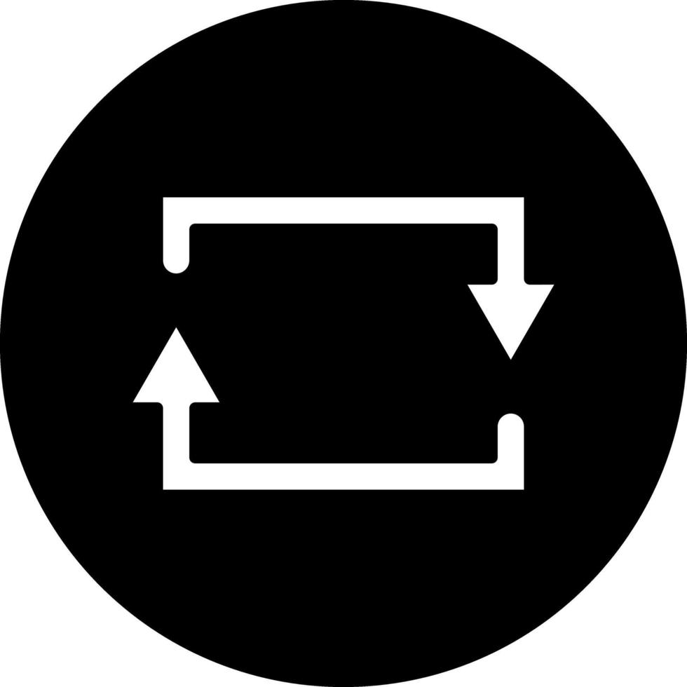 rectangular flecha vector icono diseño