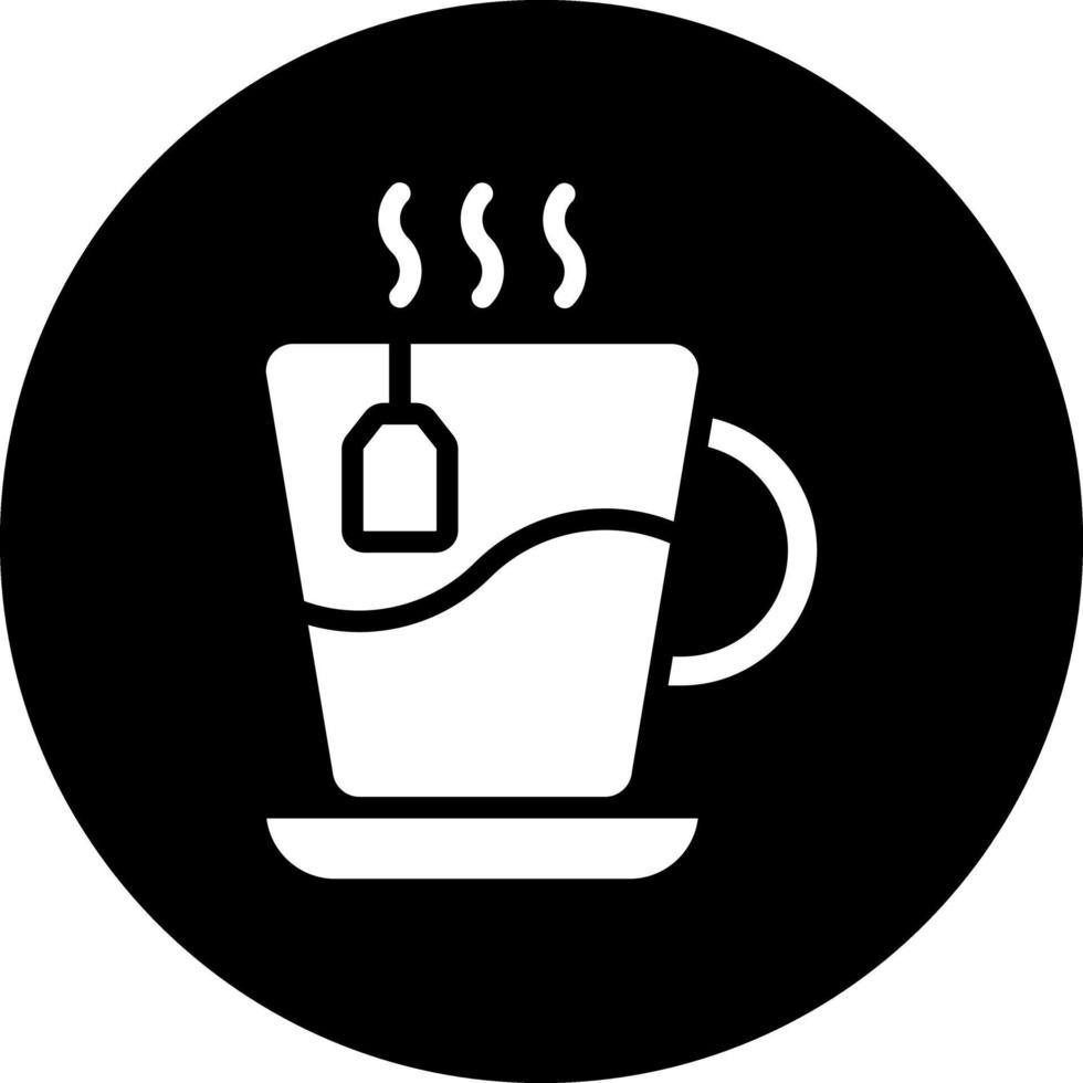 diseño de icono de vector de taza de té